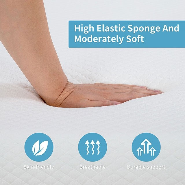 8" gel infused memory foam mattress